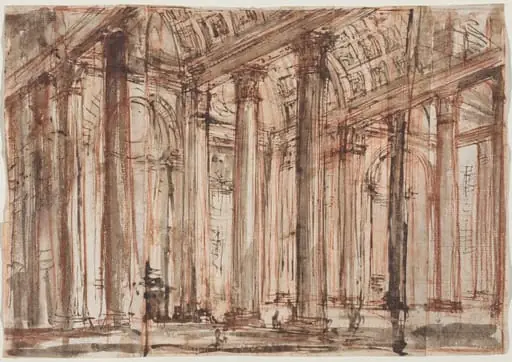 The Portico of the Pantheon, by Giovanni Battista Piranesi