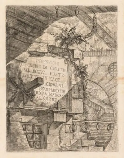 The Prisons, by Giovanni Battista Piranesi