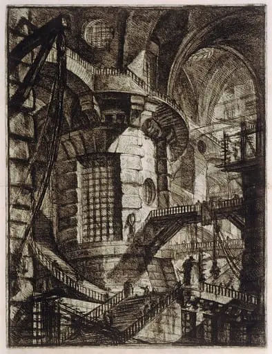 The Round Tower, by Giovanni Battista Piranesi
