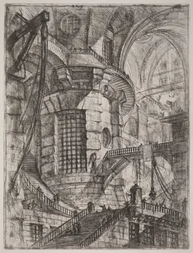 The Round Tower, by Giovanni Battista Piranesi