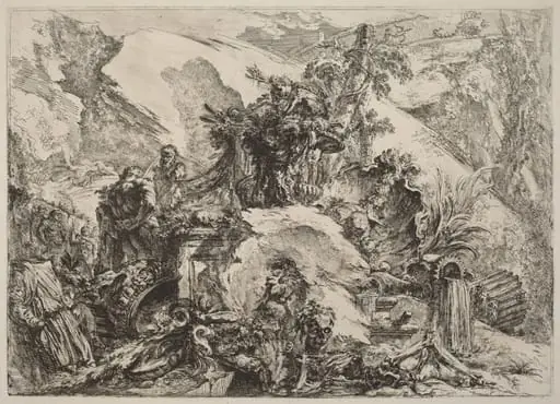 The Skeletons, by Giovanni Battista Piranesi