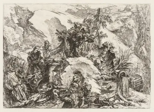 The Skeletons, by Giovanni Battista Piranesi