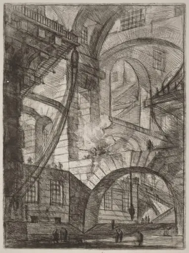 The Smoking Fire, by Giovanni Battista Piranesi