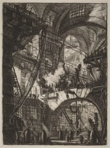 The Smoking Fire, by Giovanni Battista Piranesi