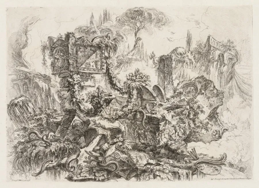 The Tomb of Nero, by Giovanni Battista Piranesi, 1748