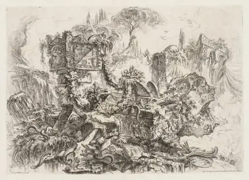 The Tomb of Nero, by Giovanni Battista Piranesi