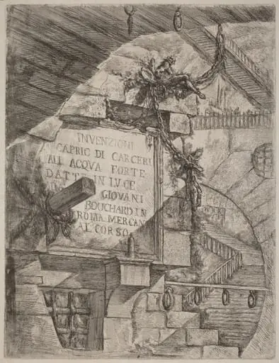 Title Plate, by Giovanni Battista Piranesi