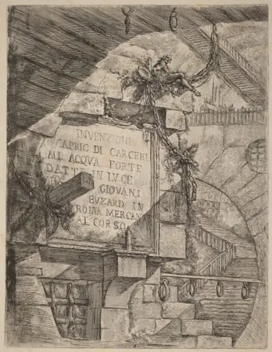 Title Plate, by Giovanni Battista Piranesi