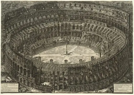 Views of Rome: The Colosseum, by Giovanni Battista Piranesi
