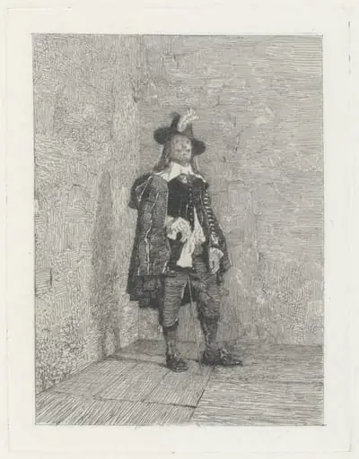 Vedetta [Il gentiluomo] (The Lookout [The Gentleman]), by Giovanni Battista Quadrone