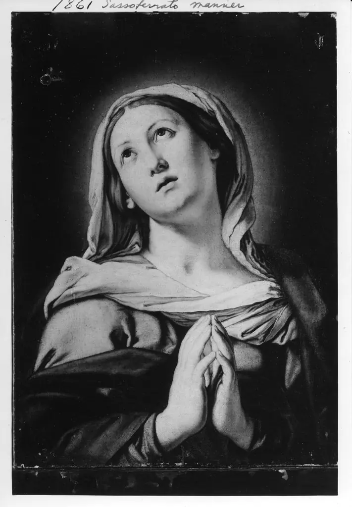 The Virgin in Prayer, by Giovanni Battista Salvi da Sassoferrato