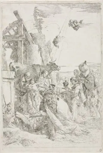 Adoration of the Magi, by Giovanni Battista Tiepolo