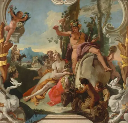 Bacchus and Ariadne, by Giovanni Battista Tiepolo