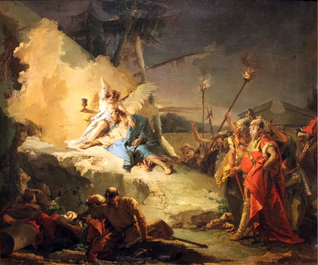 Christ in the Garden of Gethsemane, by Giovanni Battista Tiepolo
