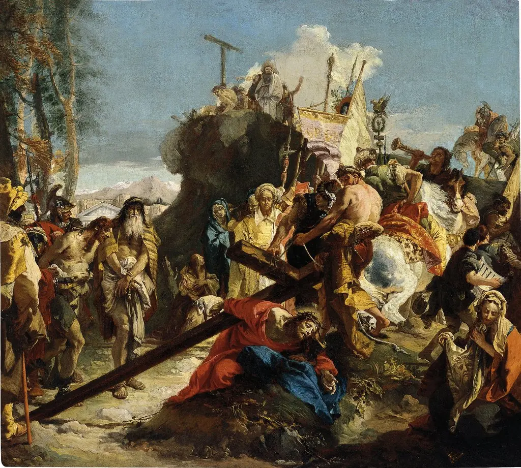 Christ on the Route to Calvary, by Giovanni Battista Tiepolo