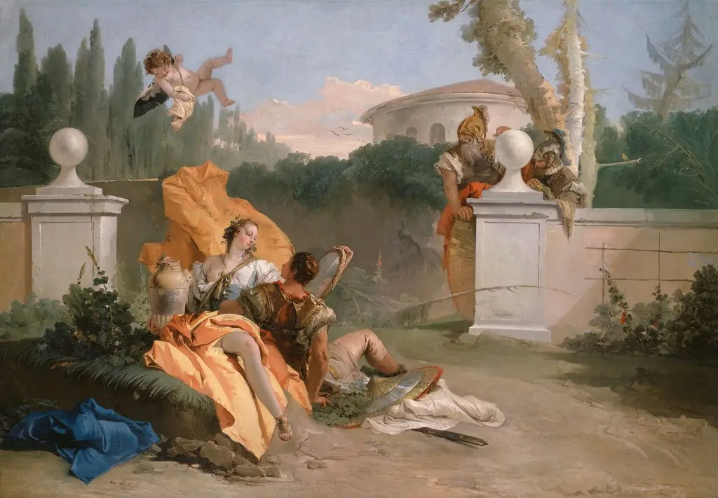 Rinaldo and Armida in Her Garden, by Giovanni Battista Tiepolo