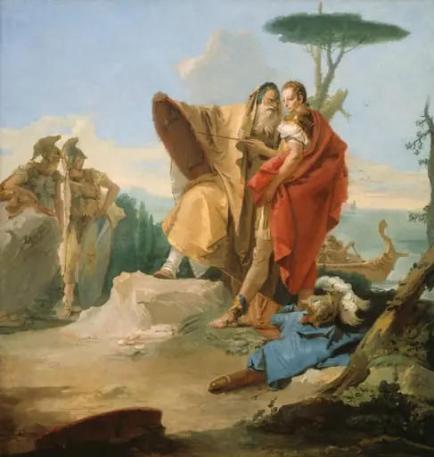 Rinaldo and the Magus of Ascalon, by Giovanni Battista Tiepolo