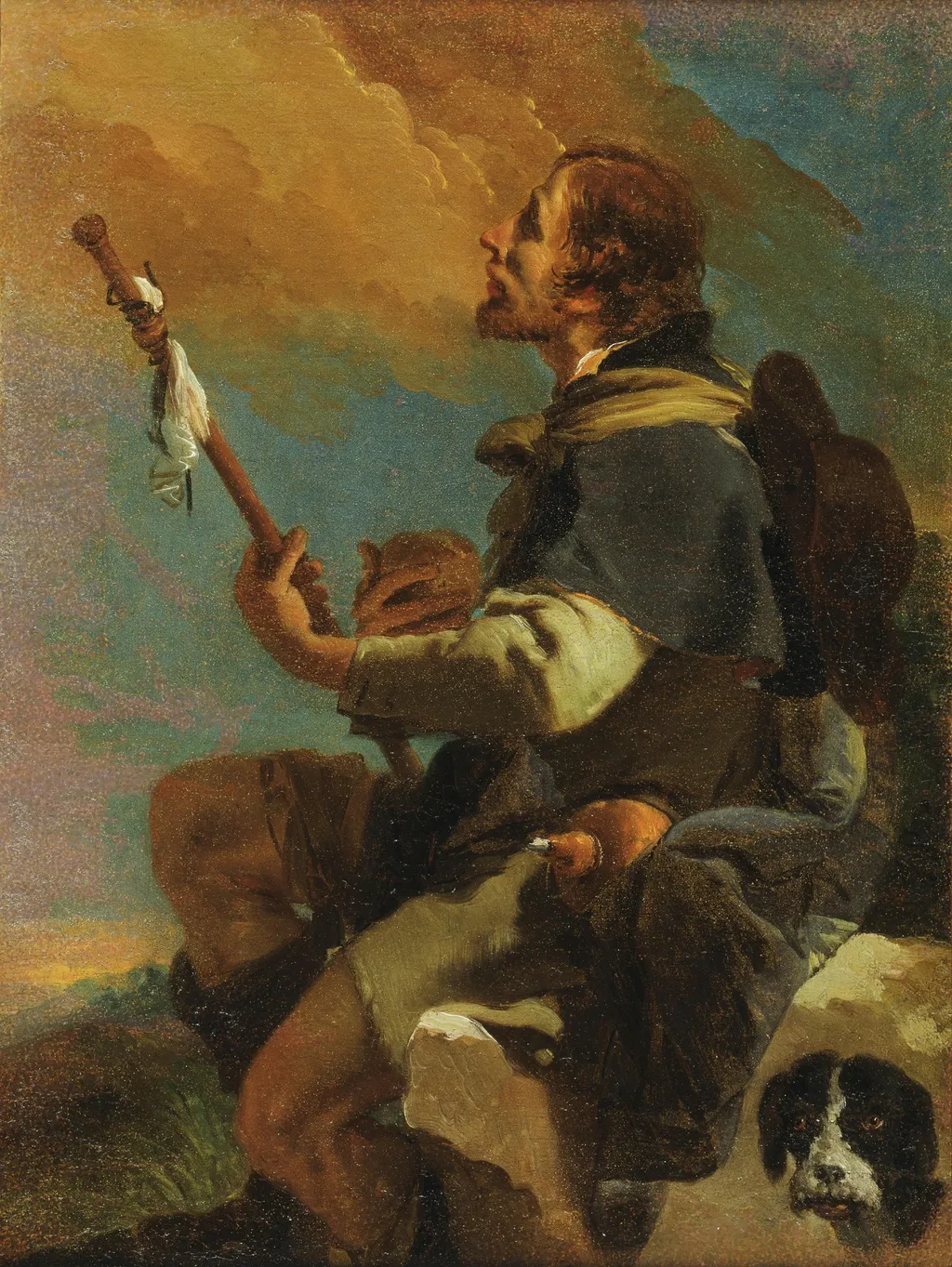 Saint Roch, by Giovanni Battista Tiepolo, unspecified, 1743