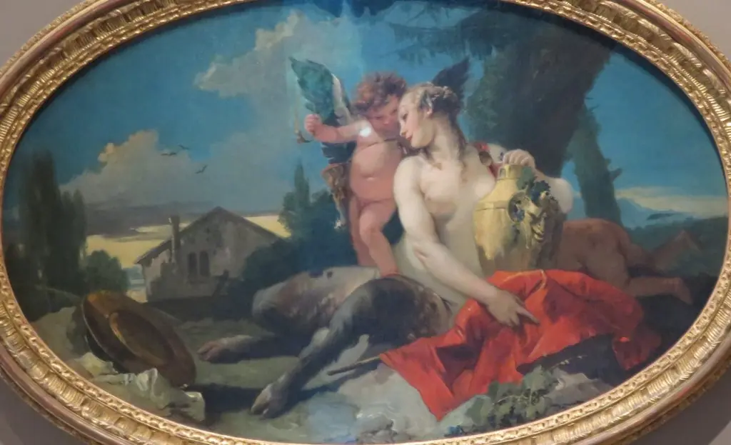 Satyress with a Putto, by Giovanni Battista Tiepolo