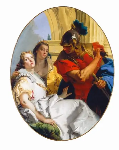 Scene from Ancient History, by Giovanni Battista Tiepolo