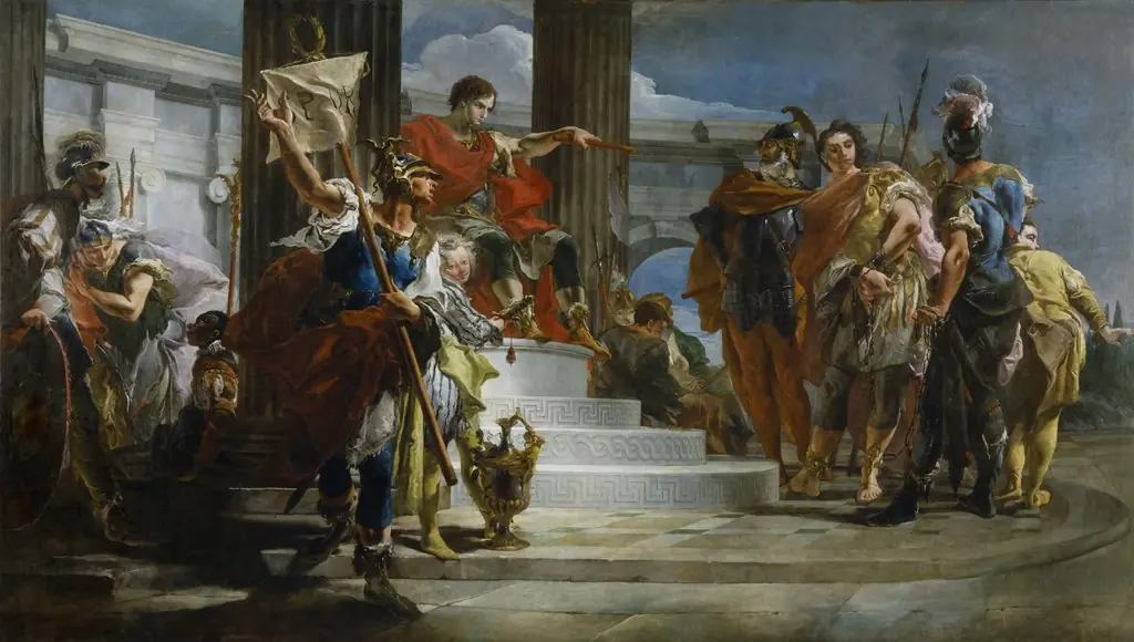 Scipio Africanus Freeing Massiva, by Giovanni Battista Tiepolo