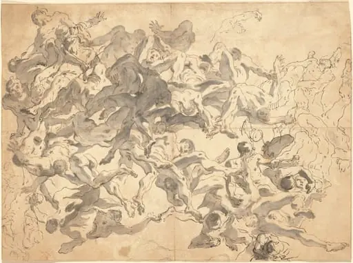 The Fall of the Rebel Angels, by Giovanni Battista Tiepolo