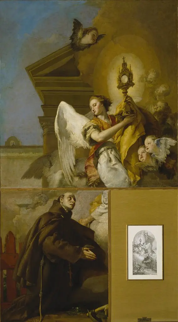The Vision of Saint Paschal Baylon, by Giovanni Battista Tiepolo