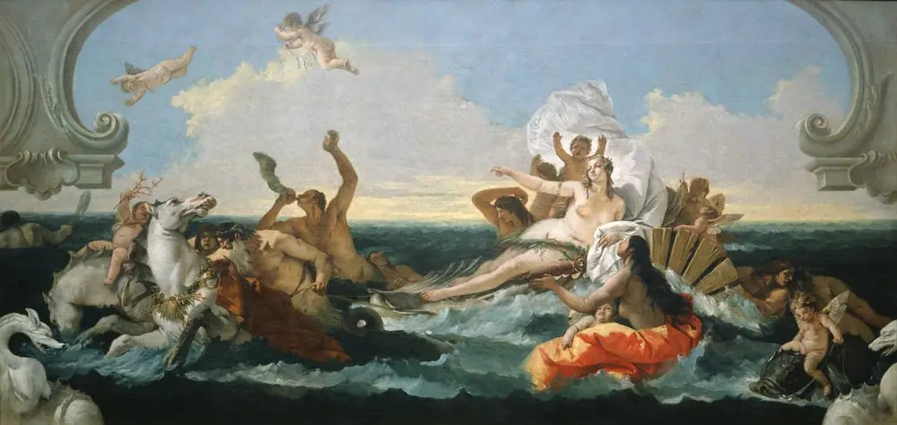 Triumph of Amphitrite, by Giovanni Battista Tiepolo