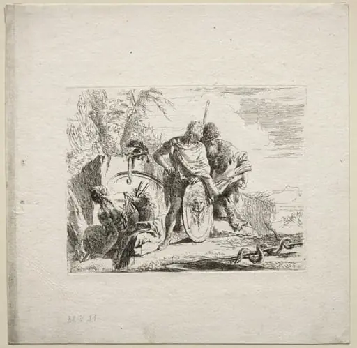 Various Caprices: The Young Soldier and the Astrologer, by Giovanni Battista Tiepolo