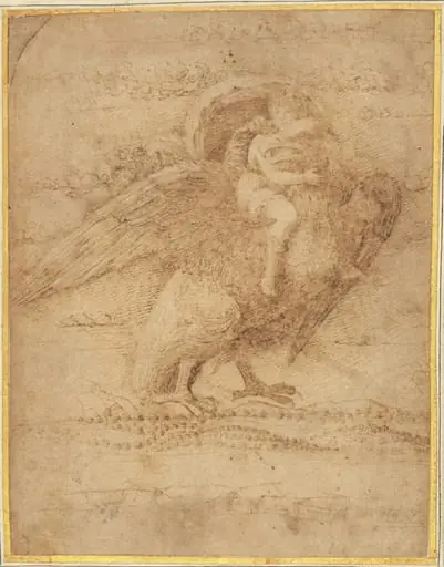 Jupiter and Ganymede Above an Extensive Landscape, by Giovanni Bellini