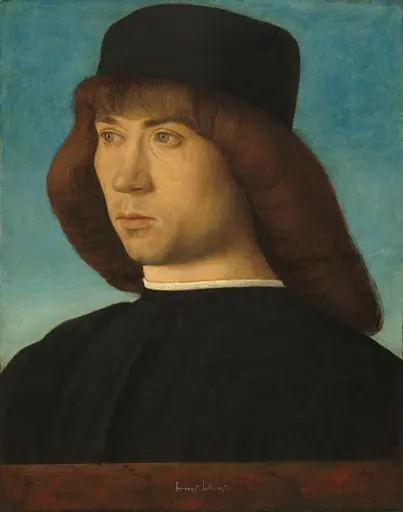 Portrait of a Young Man, by Giovanni Bellini