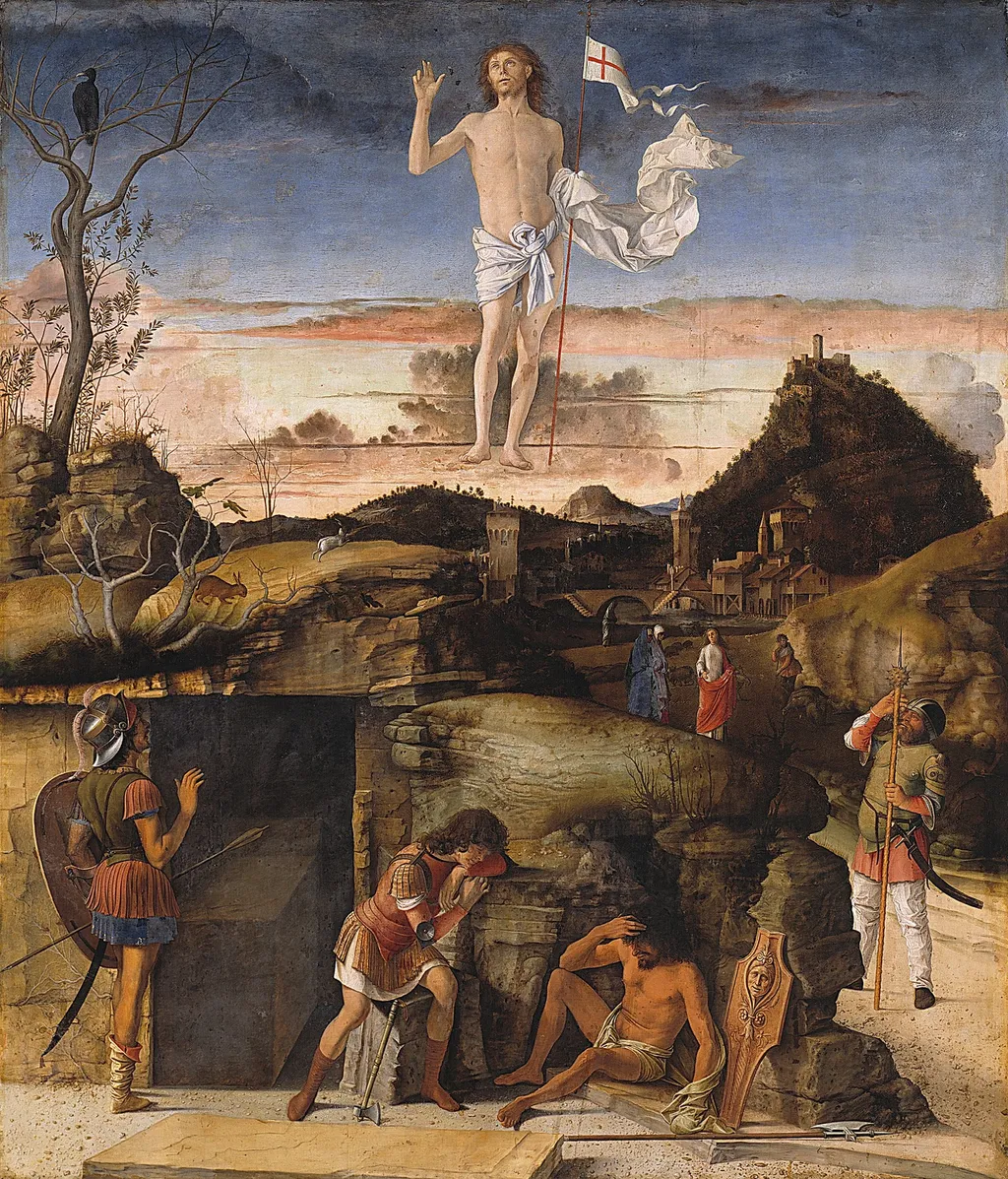 Resurrection of Christ, by Giovanni Bellini, unspecified, 1475
