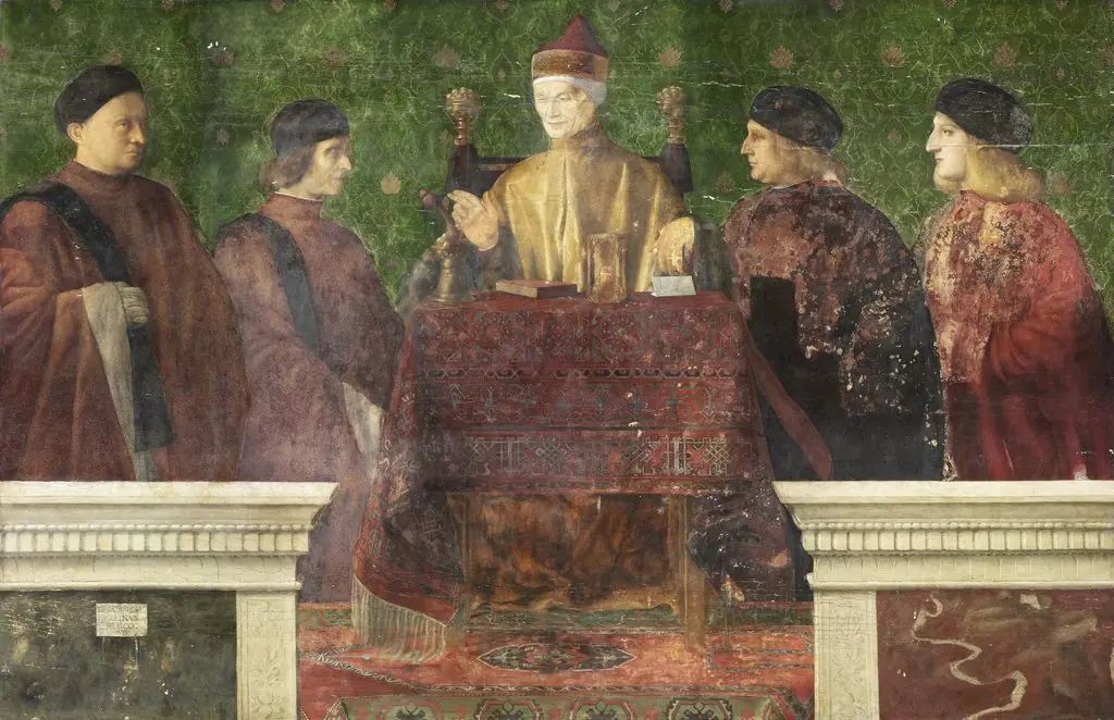 The Doge Leonardo Loredan with four Companions, by Giovanni Bellini