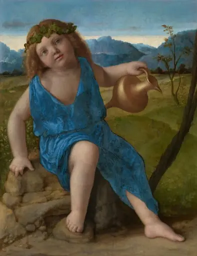 The Infant Bacchus, by Giovanni Bellini