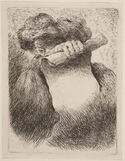 Man with a Scroll, by Giovanni Benedetto Castiglione