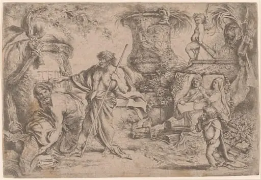 Temporalis Aeternitas [Second Version], by Giovanni Benedetto Castiglione