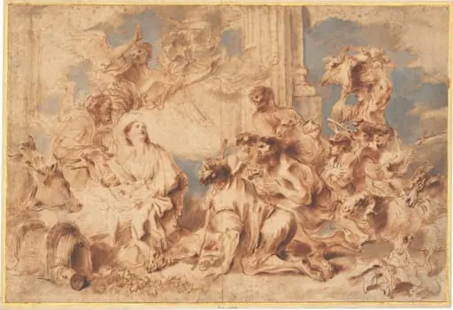 The Adoration of the Shepherds, by Giovanni Benedetto Castiglione