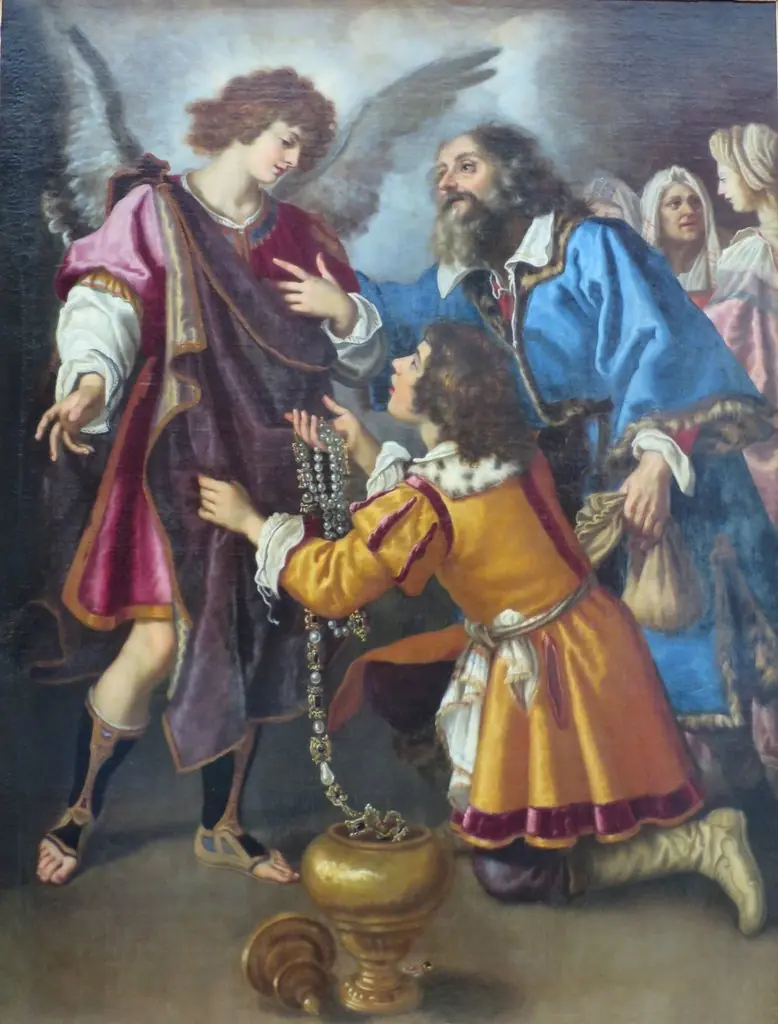 Tobias's Farewell to the Angel, by Giovanni Biliverti