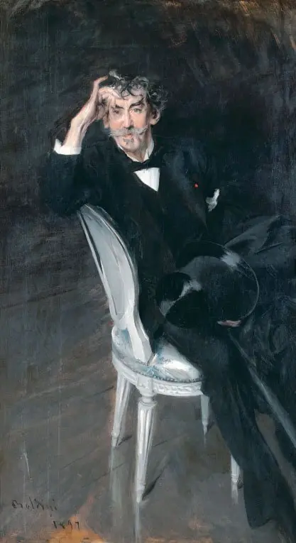 Portrait of James McNeill Whistler, by Giovanni Boldini