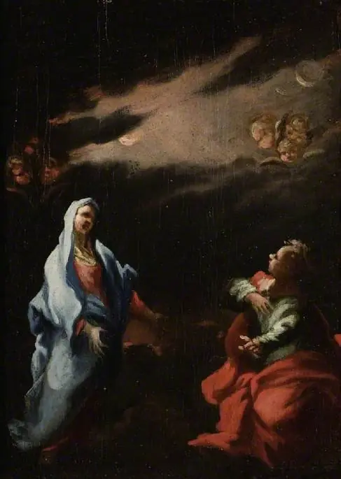 The Virgin with St. John, by Giovanni Camillo Sagrestani