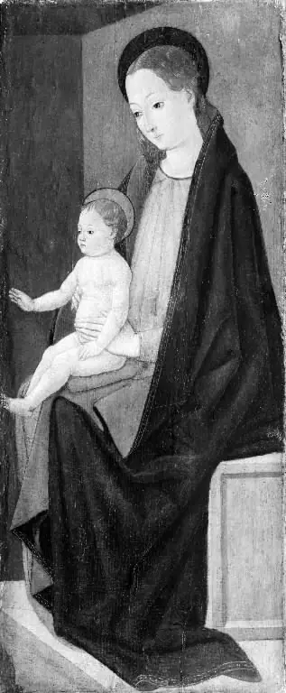 The Virgin and Child, by Giovanni Canavesio, 1475
