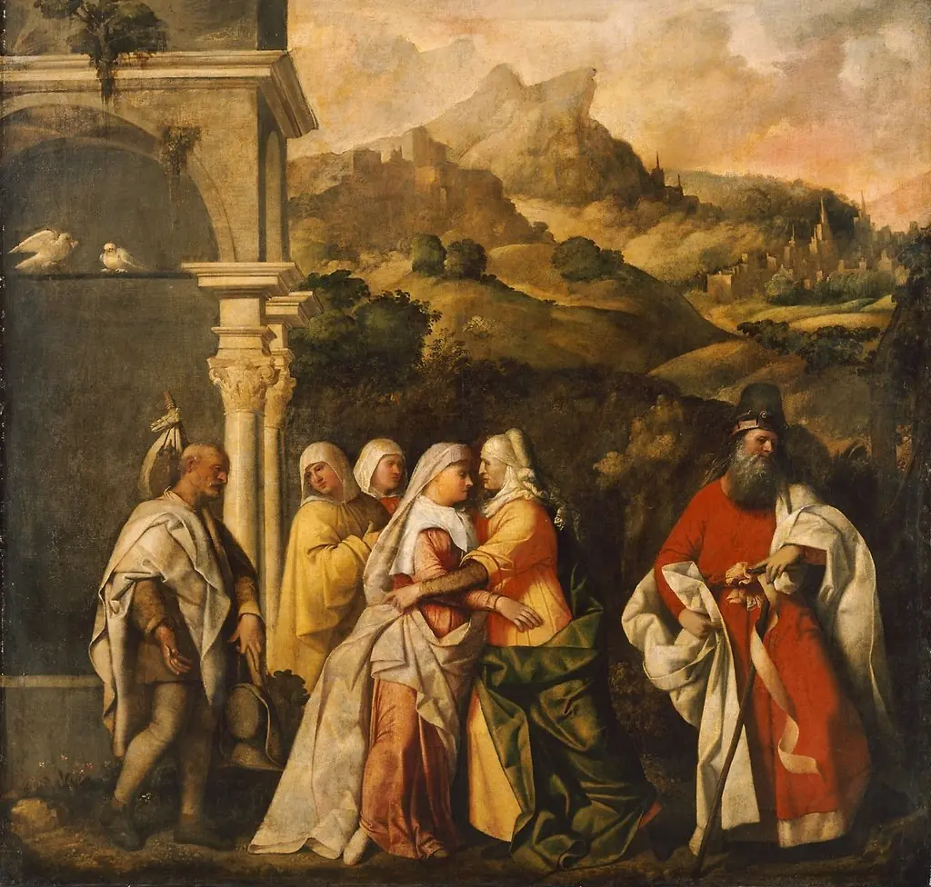 Visitation, by Giovanni Cariani