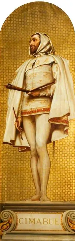 Giovanni Cimabue (1240–1302) (design for a mosaic in the Victoria and Albert Museum)