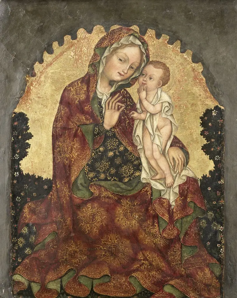 Madonna of Humility (Madonna dell'Umiltà), by Giovanni da Francia