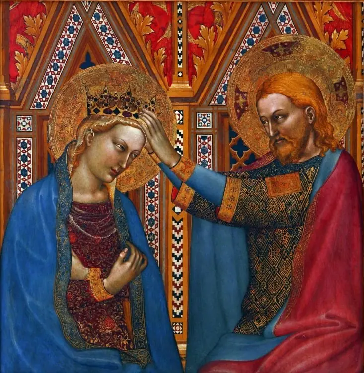 Coronation of the Virgin, by Giovanni da Milano