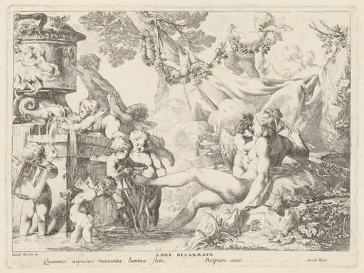 Amor Disarmato (Cupid Disarmed), by Giovanni David