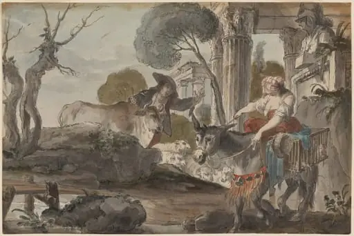 Arcadian Landscape, by Giovanni David