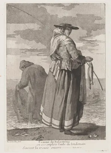 Femme de Palestrina (Woman from Pellestrina), by Giovanni David