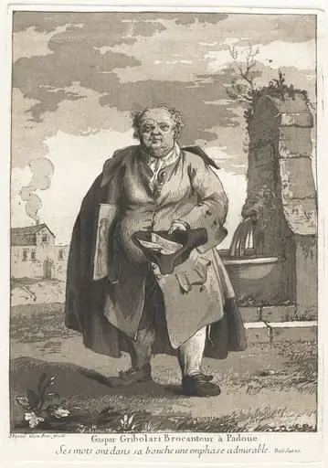 Gaspar Gribolari brocanteur à Padoue (Gaspar Gribolari, Secondhand Dealer in Padua), by Giovanni David