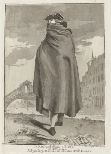 Le Marchand allant à Rialto (The Merchant at the Rialto), by Giovanni David